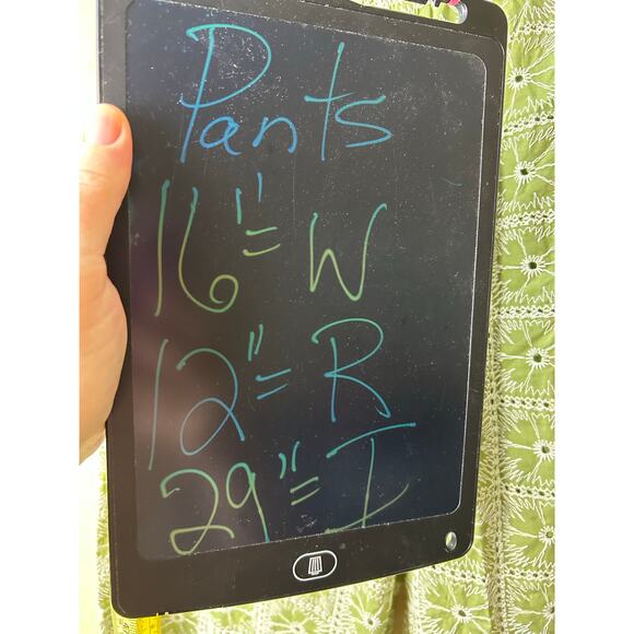 NWT 2 Piece Pants Set Wide Leg  Embroidered Accents cy Luna Moon Sz XL - Picture 16 of 16